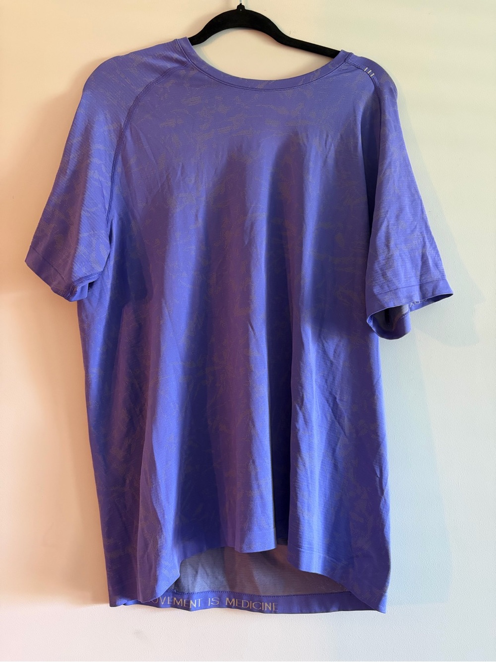 lululemon athletica Short Sleeve Crew in Periwinkle Purple